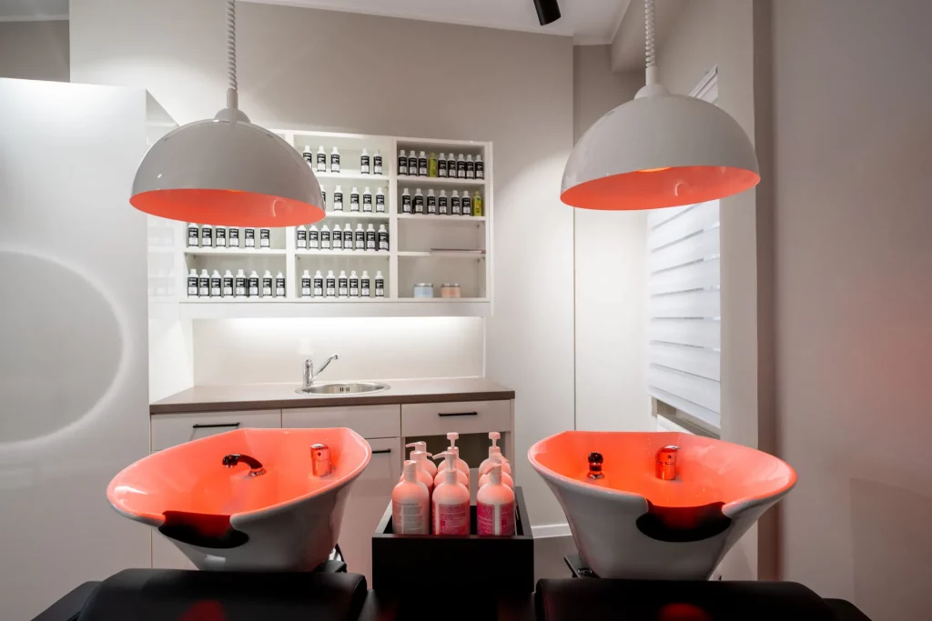 Waschbecken mit Labor